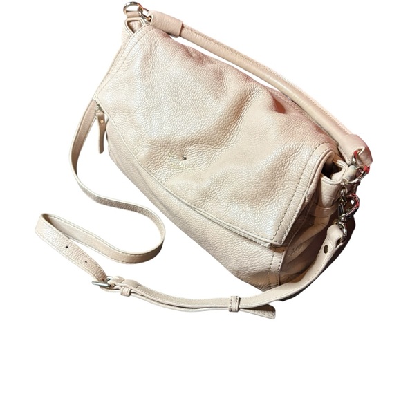 Kate Spade Little Minka Cobble Stone Foldover Pebbled Leather Crossbody Bag - Picture 3 of 8